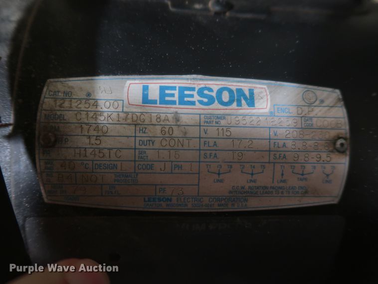 image for item IY9183 Eaton Aeroquip ProCrimp 1380  crimp machine