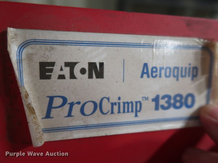 image for item IY9183 Eaton Aeroquip ProCrimp 1380  crimp machine