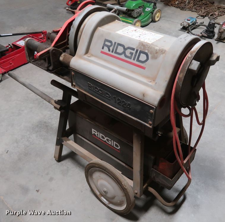 image for item IY9184 Ridgid 1224  pipe threader