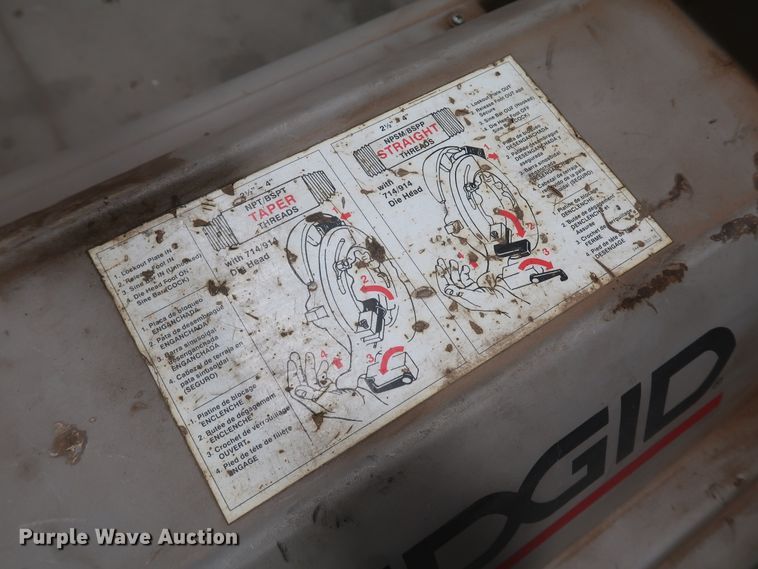 image for item IY9184 Ridgid 1224  pipe threader