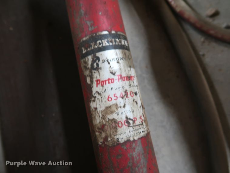 image for item IY9190 (7) hydraulic porto-power units