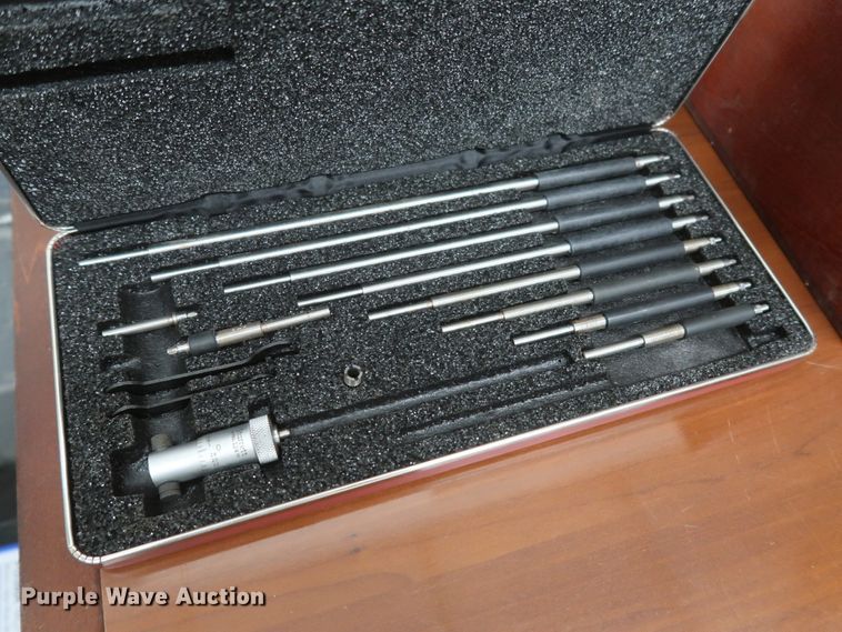 image for item IY9196 (4) Starrett micrometer sets