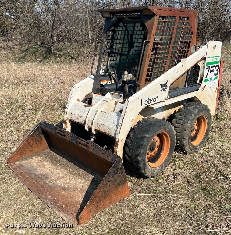 image for item JH9226 1997 Bobcat 753  skid steer loader