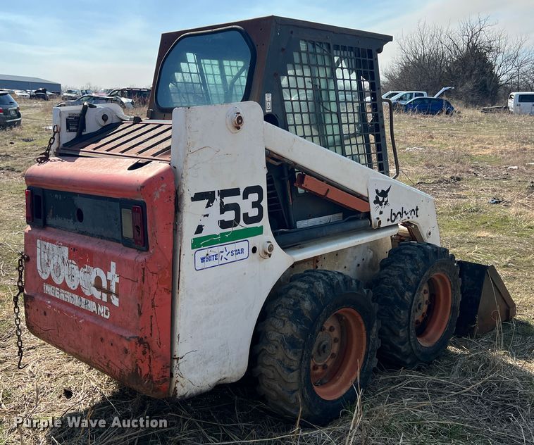 image for item JH9226 1997 Bobcat 753  skid steer loader