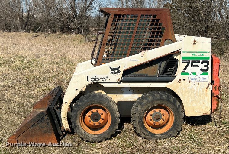image for item JH9226 1997 Bobcat 753  skid steer loader