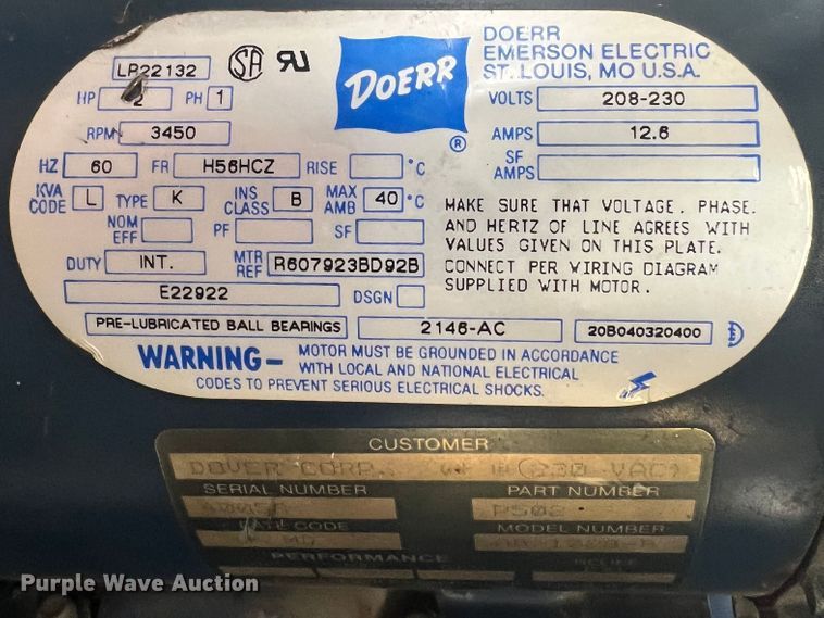 image for item JH9228 Rotary  two post automotive lift