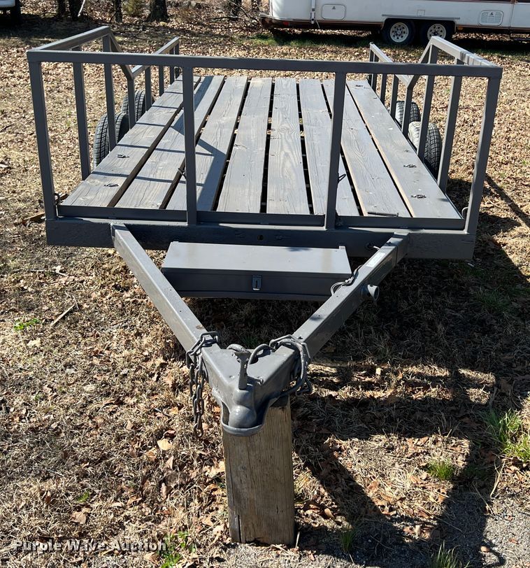 image for item JH9230 Shop built  utility trailer