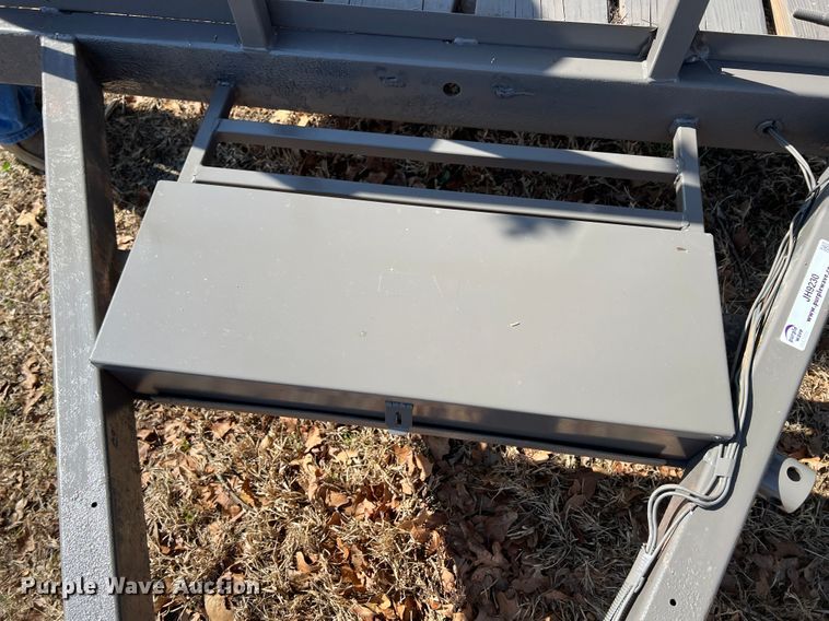 image for item JH9230 Shop built  utility trailer