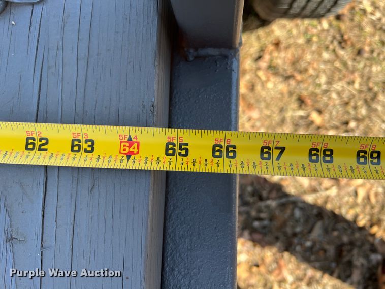 image for item JH9230 Shop built  utility trailer