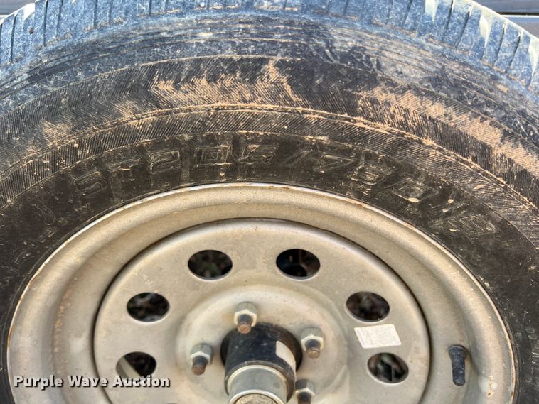 image for item JH9230 Shop built  utility trailer