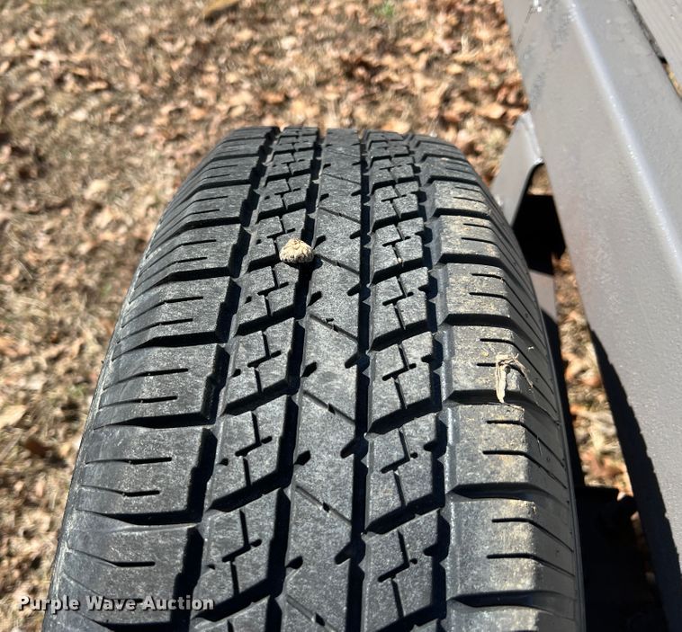 image for item JH9230 Shop built  utility trailer