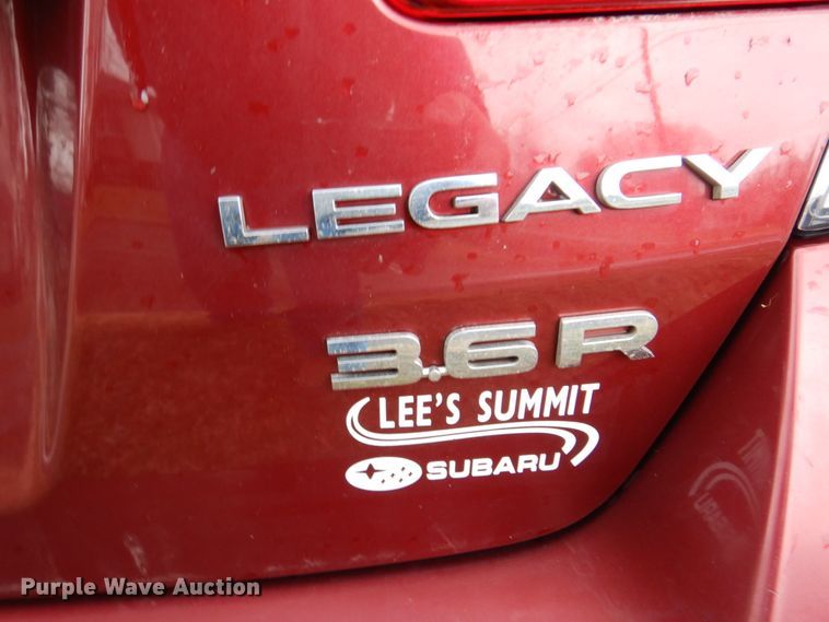 image for item JJ9208 2010 Subaru Legacy