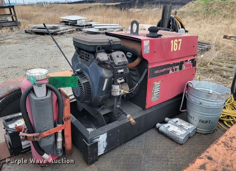 image for item JL9709 Lincoln Electric Weldanpower WPG8000  welder/generator