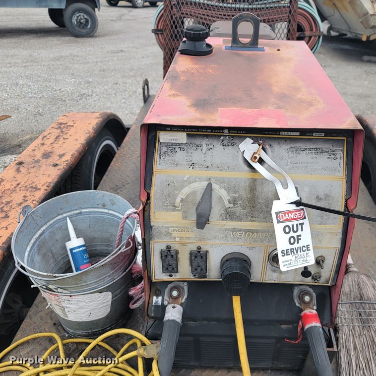 image for item JL9709 Lincoln Electric Weldanpower WPG8000  welder/generator