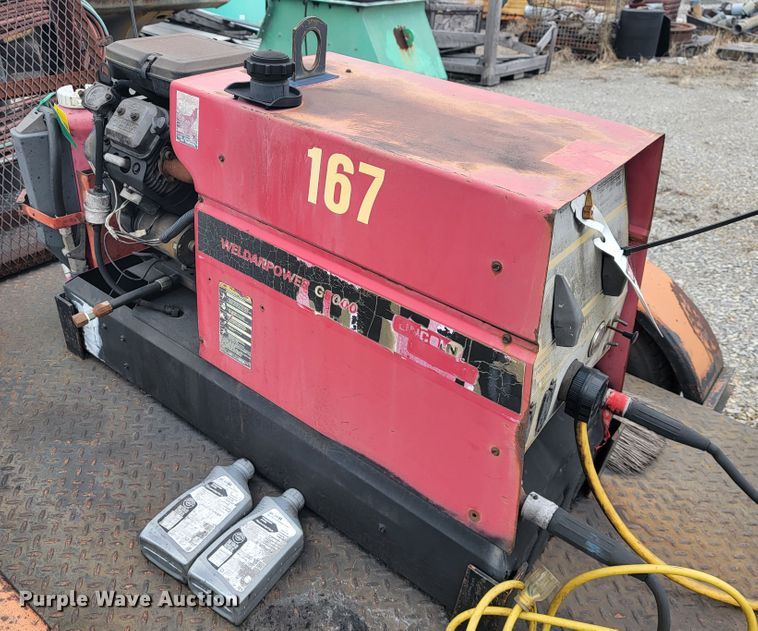 image for item JL9709 Lincoln Electric Weldanpower WPG8000  welder/generator