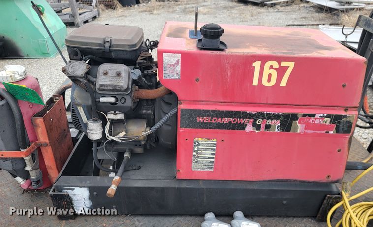 image for item JL9709 Lincoln Electric Weldanpower WPG8000  welder/generator