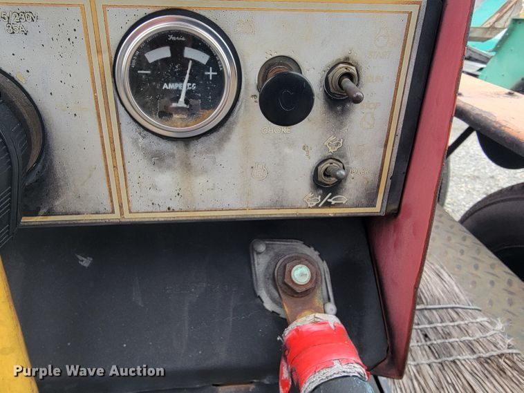 image for item JL9709 Lincoln Electric Weldanpower WPG8000  welder/generator