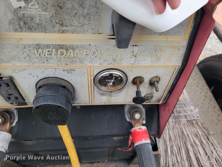 image for item JL9709 Lincoln Electric Weldanpower WPG8000  welder/generator