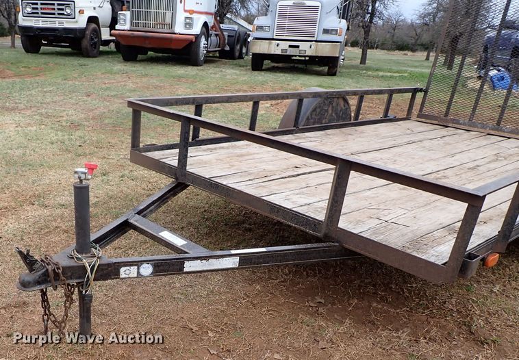 image for item JO9593 2008 Carry-On GX12GW  utility trailer