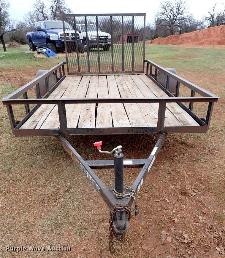 image for item JO9593 2008 Carry-On GX12GW  utility trailer