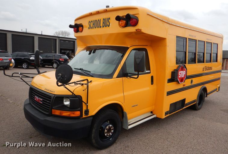 image for item JS9543 2011 GMC Savana  school bus