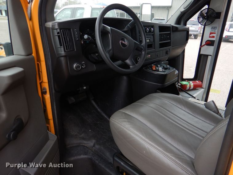 image for item JS9543 2011 GMC Savana  school bus