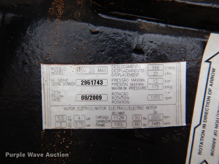 image for item JS9562 Champion Value Plus  air compressor