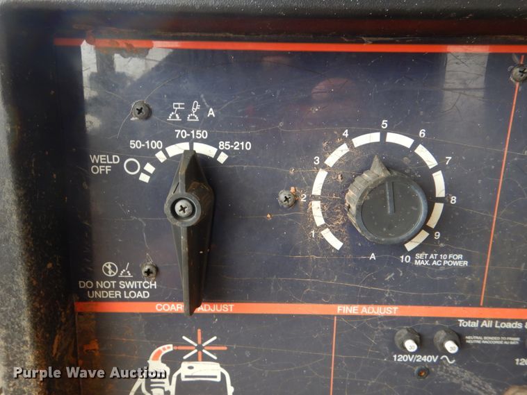 image for item JS9567 Hobart 8500  welder/generator