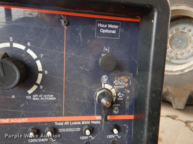 image for item JS9567 Hobart 8500  welder/generator