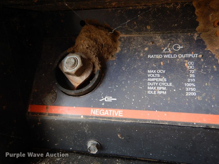 image for item JS9567 Hobart 8500  welder/generator