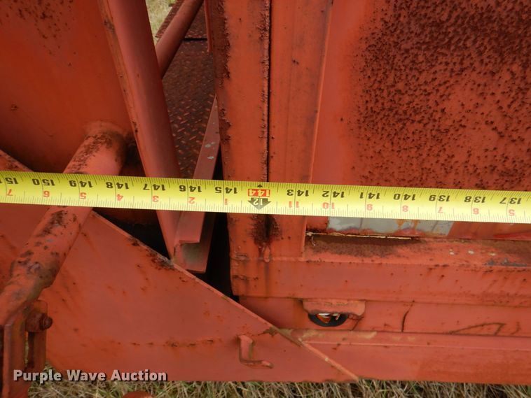 image for item JS9570 1997 Texas Bragg 6X12 GN  dump trailer