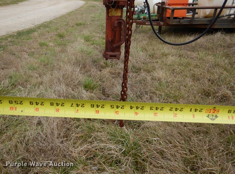 image for item JS9570 1997 Texas Bragg 6X12 GN  dump trailer