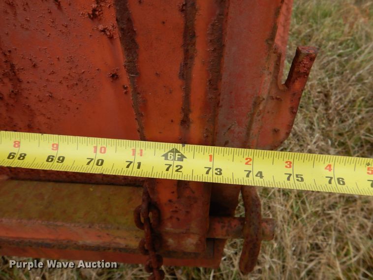 image for item JS9570 1997 Texas Bragg 6X12 GN  dump trailer