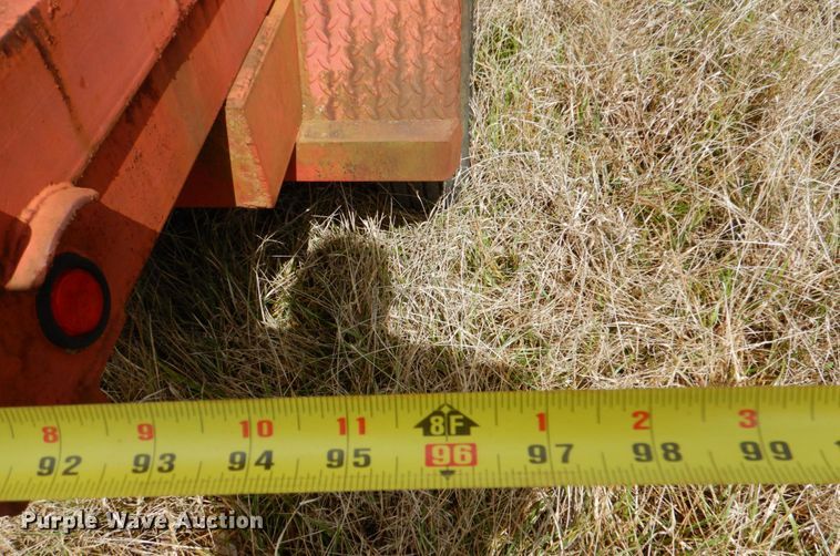 image for item JS9570 1997 Texas Bragg 6X12 GN  dump trailer