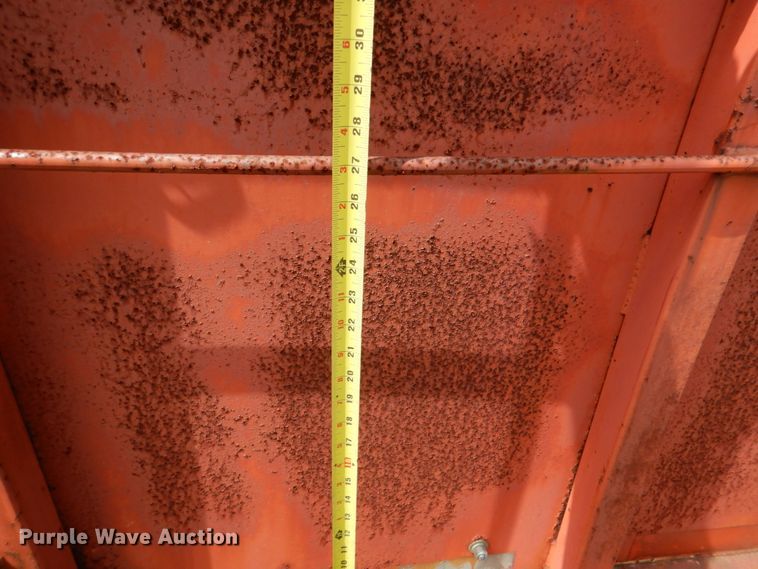 image for item JS9570 1997 Texas Bragg 6X12 GN  dump trailer