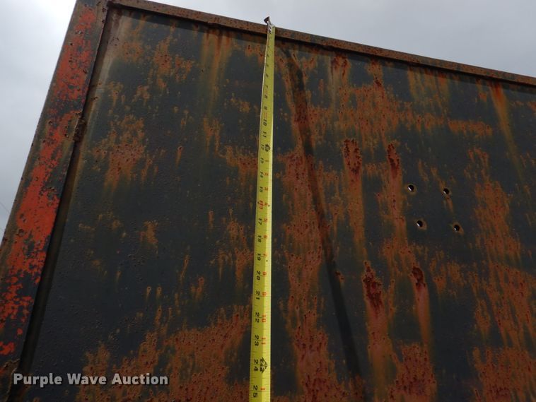 image for item JS9570 1997 Texas Bragg 6X12 GN  dump trailer