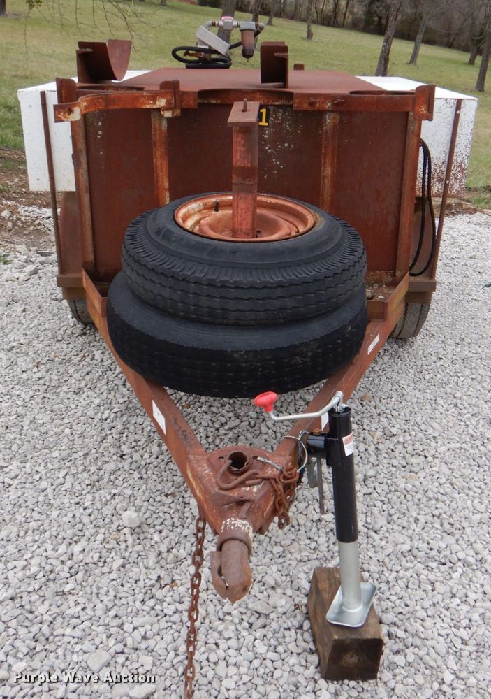 image for item JS9575 Shop built  fuel trailer