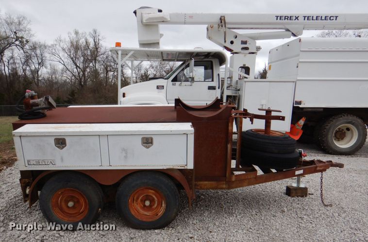 image for item JS9575 Shop built  fuel trailer