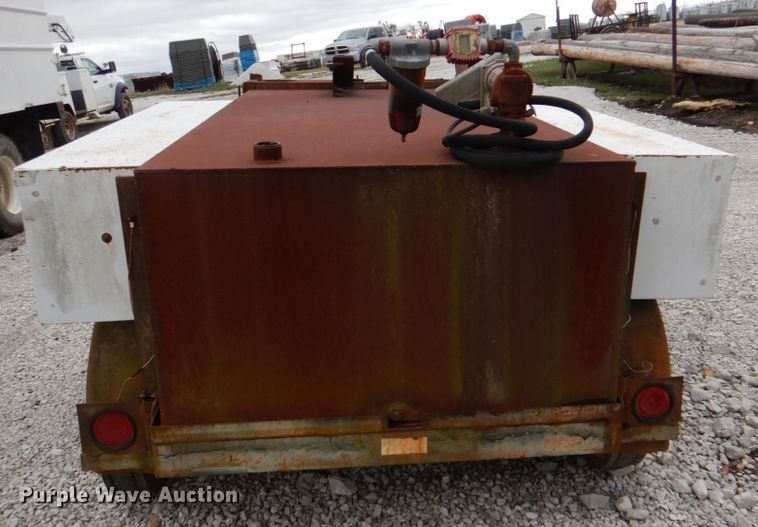 image for item JS9575 Shop built  fuel trailer