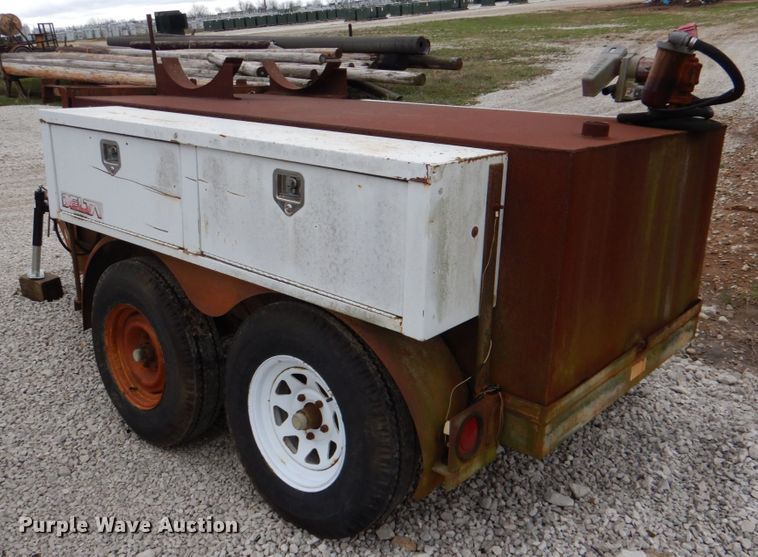 image for item JS9575 Shop built  fuel trailer