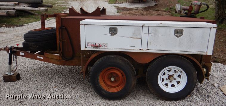 image for item JS9575 Shop built  fuel trailer