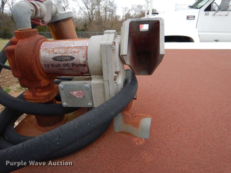 image for item JS9575 Shop built  fuel trailer