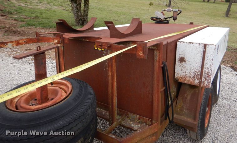image for item JS9575 Shop built  fuel trailer