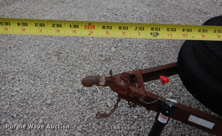 image for item JS9575 Shop built  fuel trailer