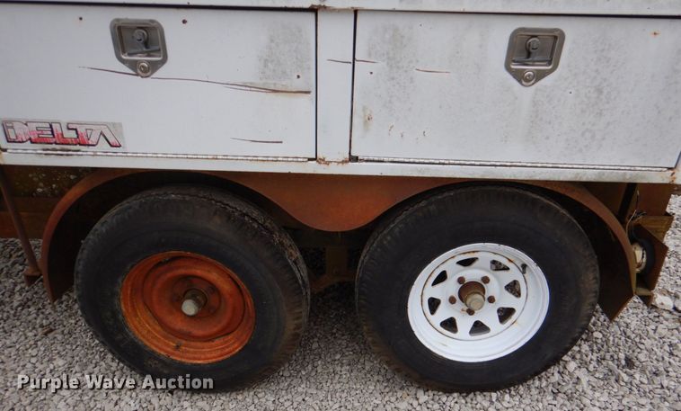 image for item JS9575 Shop built  fuel trailer