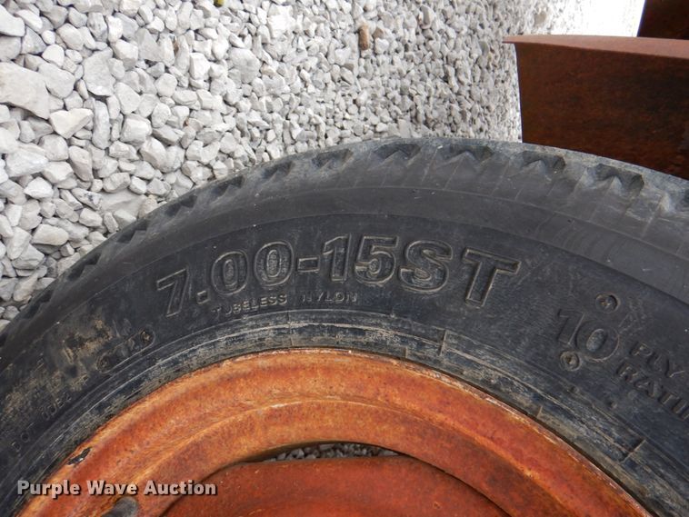 image for item JS9575 Shop built  fuel trailer