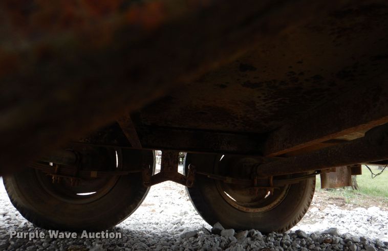 image for item JS9575 Shop built  fuel trailer