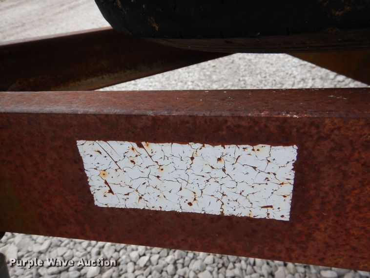 image for item JS9575 Shop built  fuel trailer