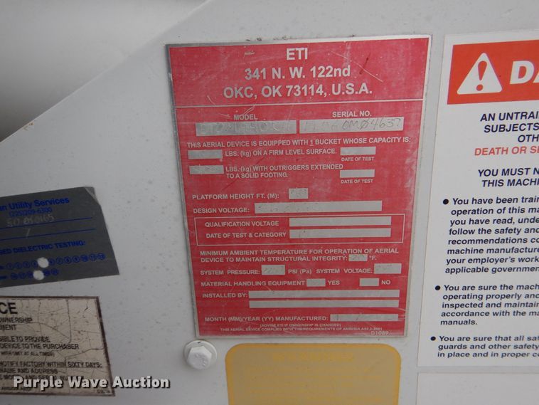 image for item JS9578 2011 Dodge Ram 2500HD  bucket truck