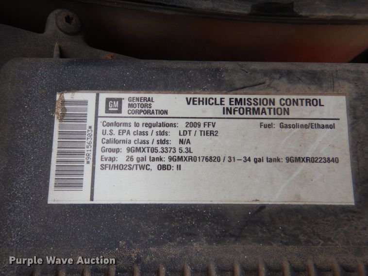 image for item JS9581 2009 Chevrolet Tahoe  SUV